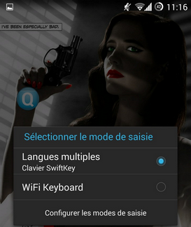 Oui, la dame est jolie, mais là n'est pas le sujet